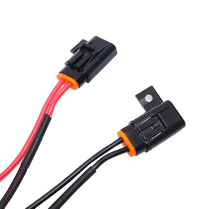 Waterproof Plug Connector Fuse Wire Engine Wiring Harness