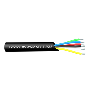 UL AWM 2586 Power Cord PVC Flexible Copper Wire UV Resistant