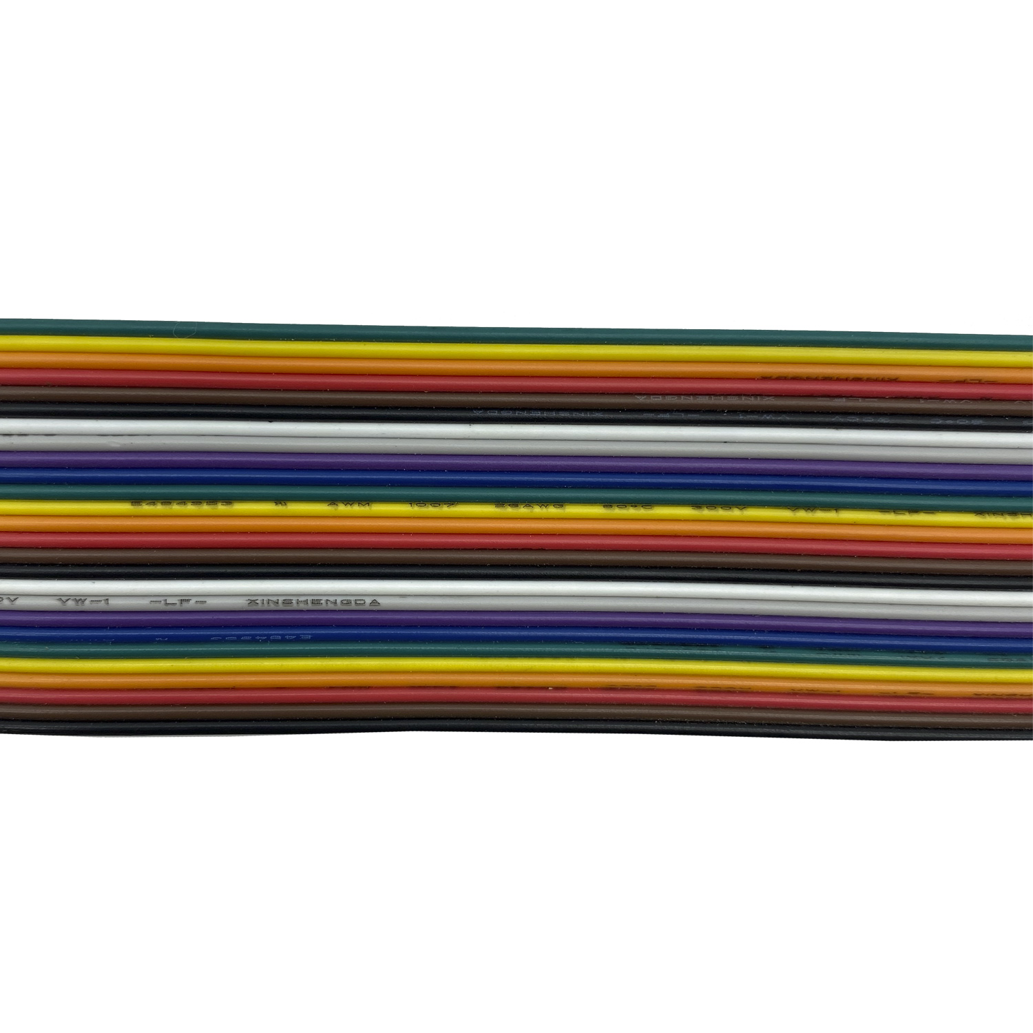 Flat Ribbon Cable Custom PVC Insulated Flexible Flat Cable 