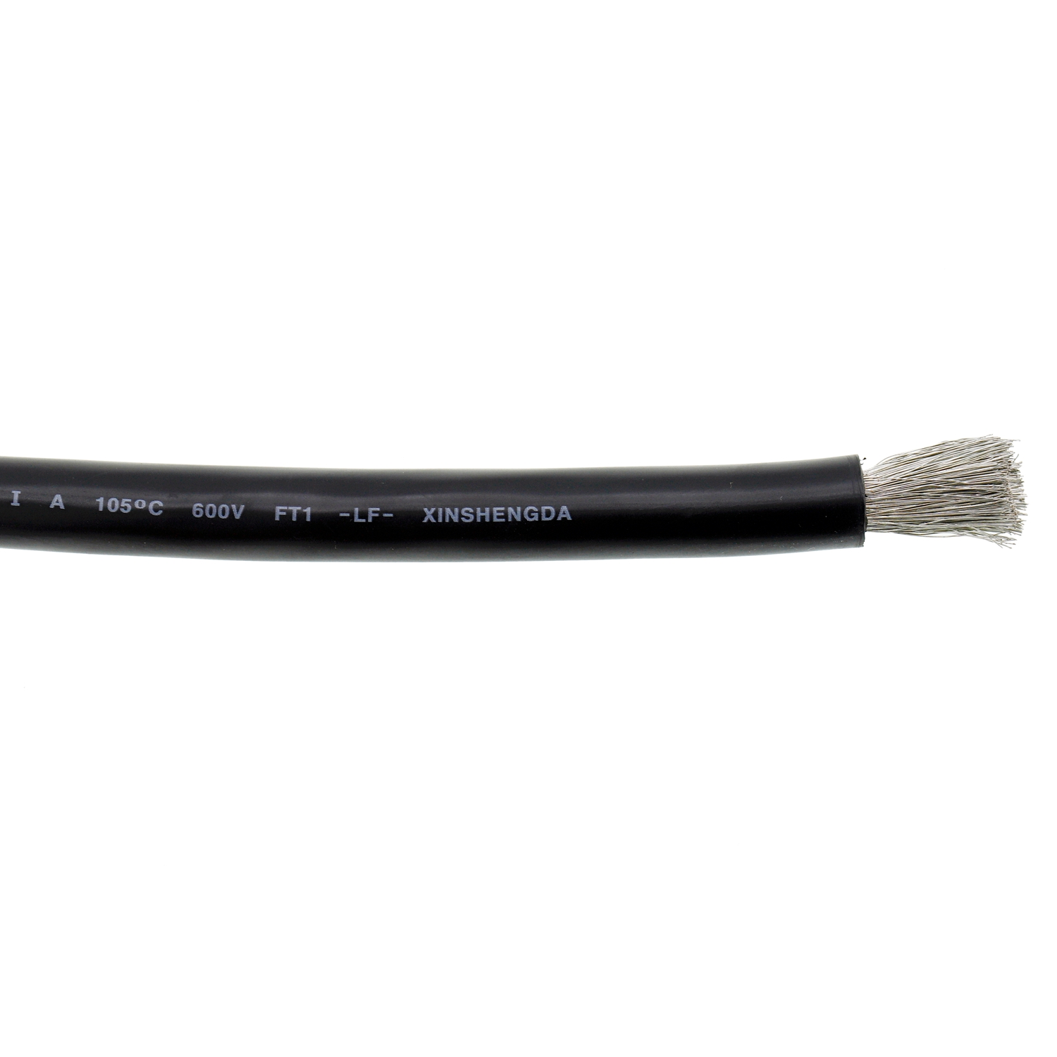 UL1015 105℃ 600V PVC 2AWG Stranded Copper Flexible AWM Wire 